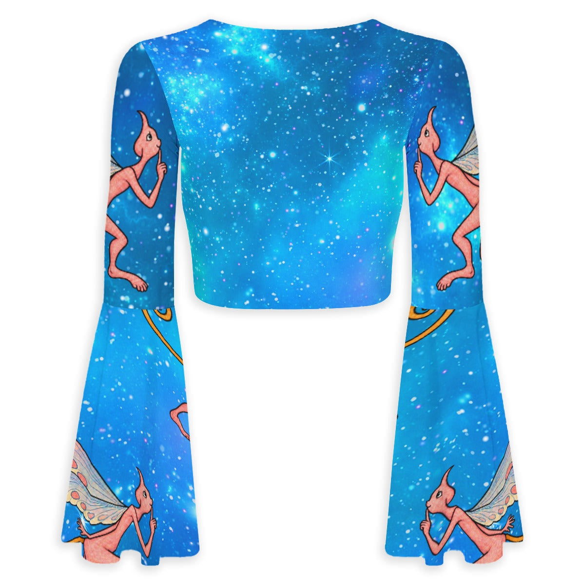 SPIRIT SPRITE | Women's Bell Sleeve top | cotton