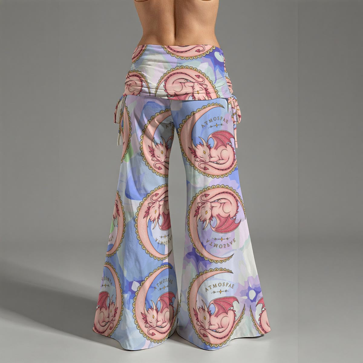 MOON EMBER | Women's High Waist Wide Leg Pants