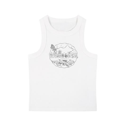 ATMOSFAE Snow Washed Tank Top