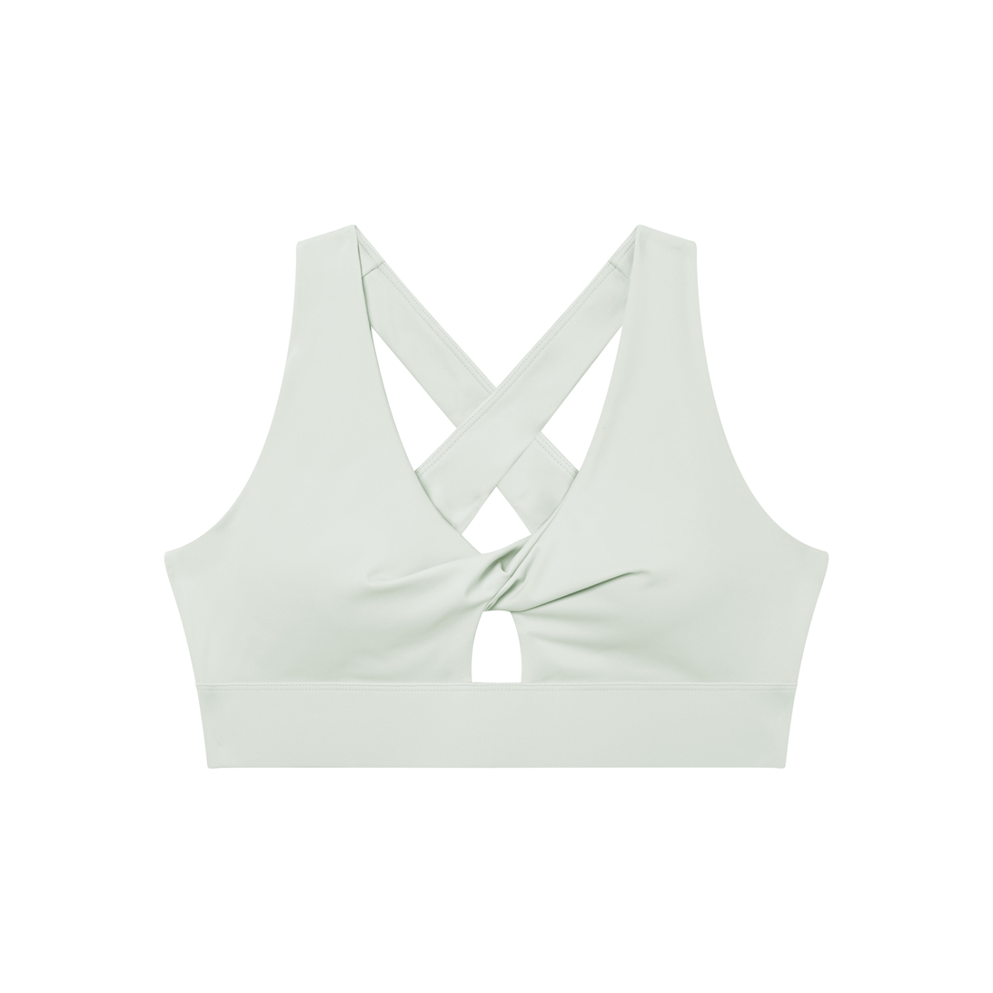 ATMOSFAE Twist Front V-Neck Sports Bra