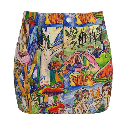 MYCORA Denim Mini Skirt