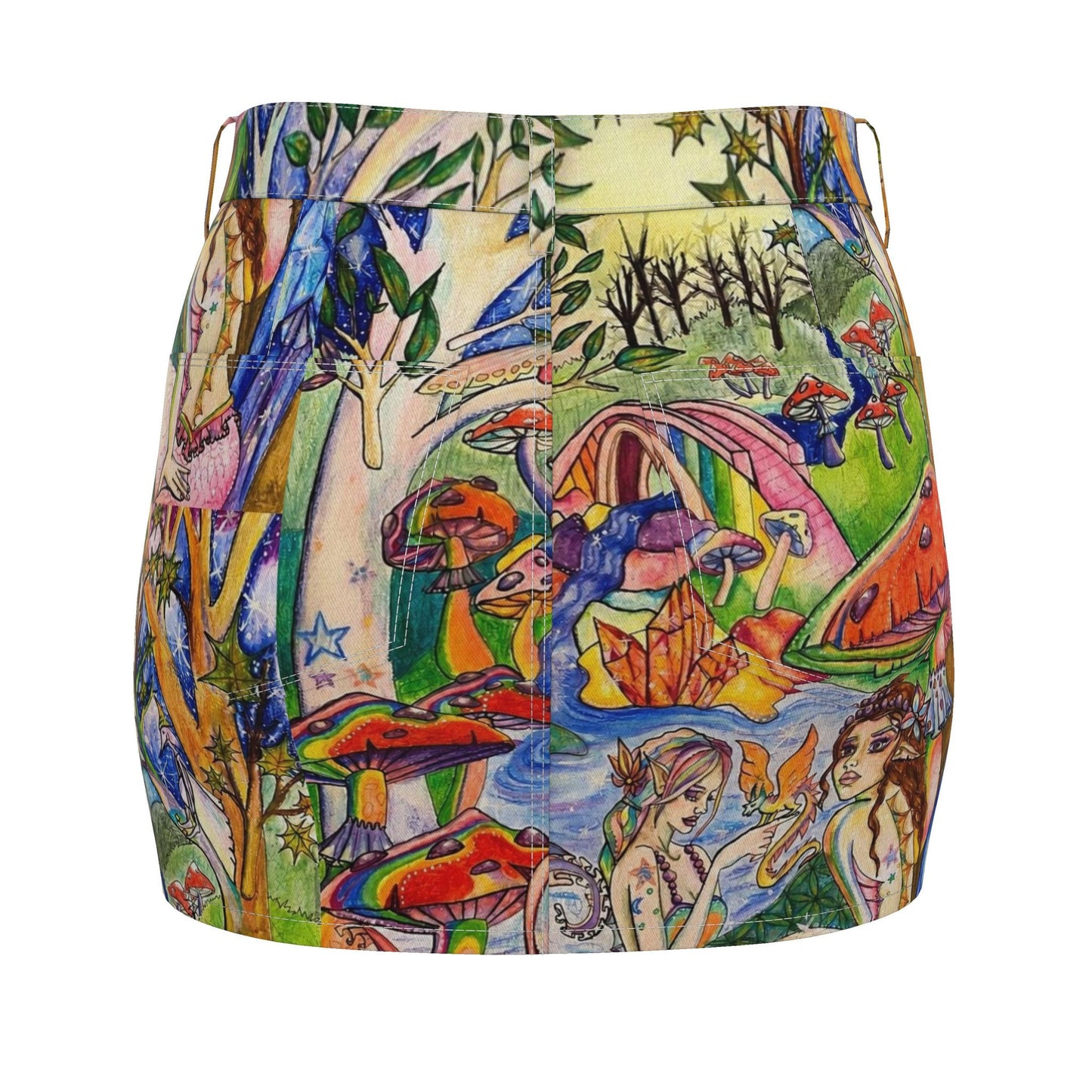 MYCORA Denim Mini Skirt