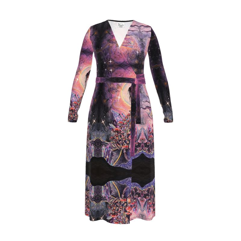 To kill a faerie Wrap Dress