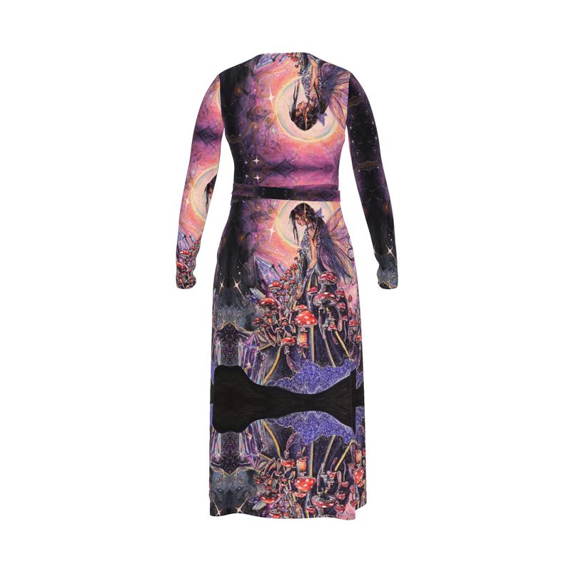 To kill a faerie Wrap Dress