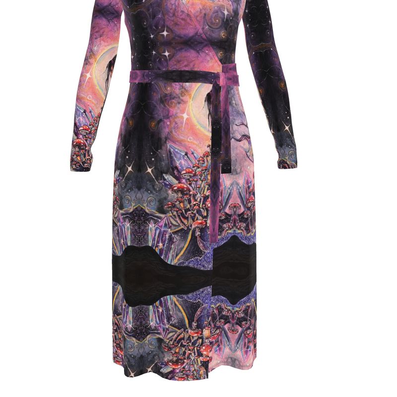 To kill a faerie Wrap Dress