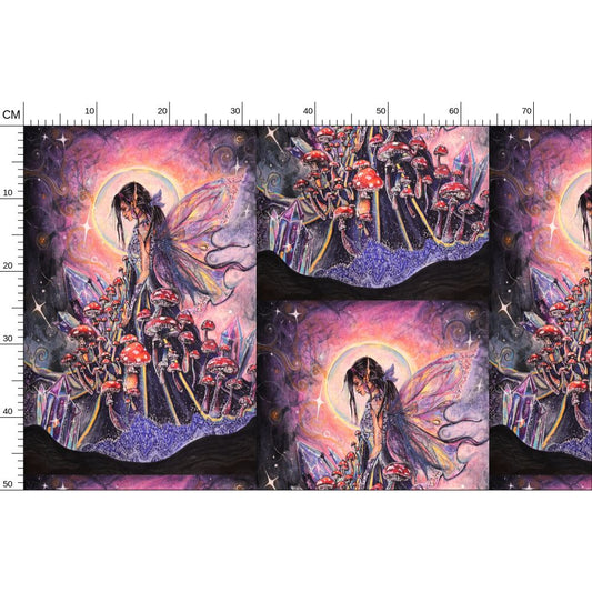 TO KILL A FAERIE Repeat Pattern Fabric