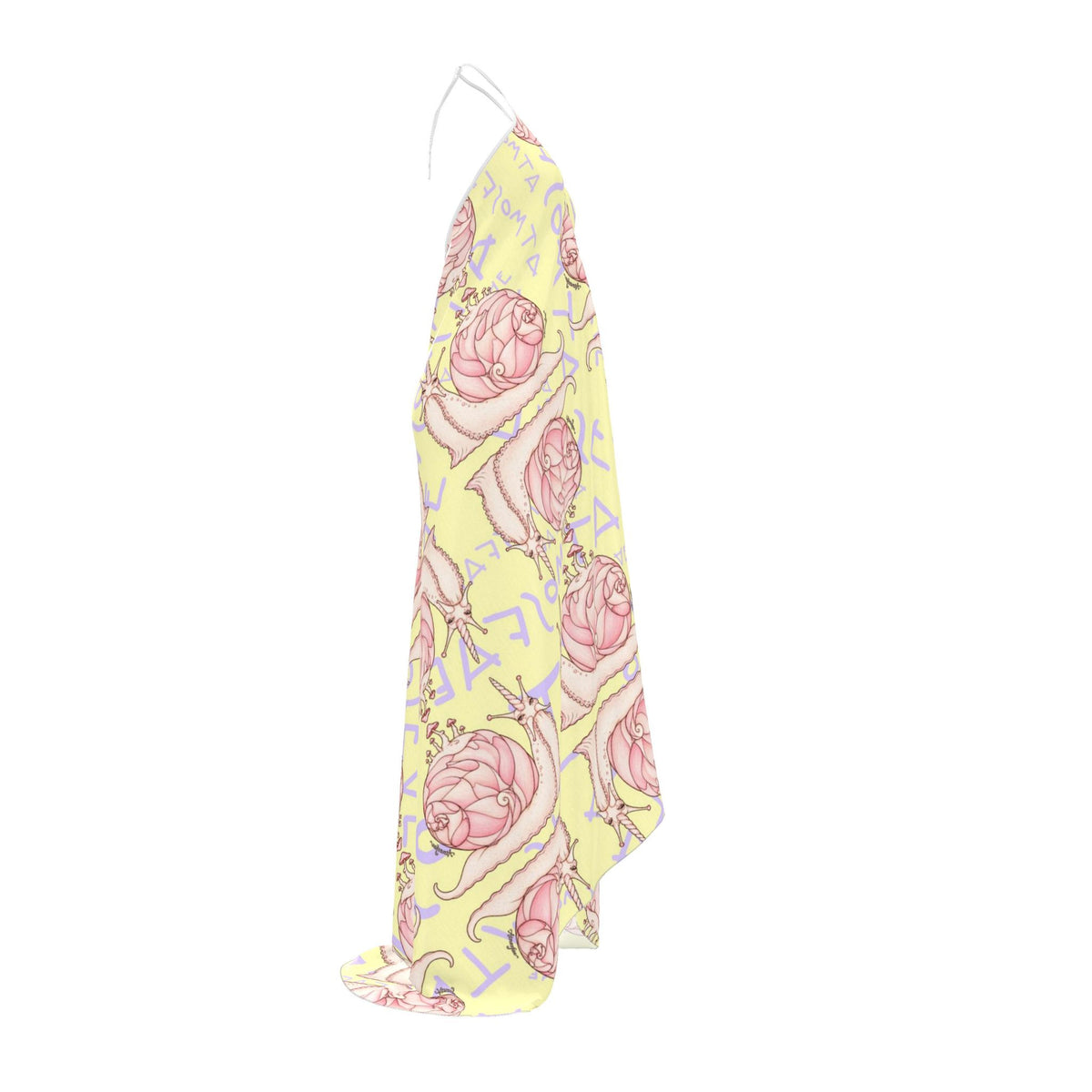 100% silk | MYCELUNE |Halterneck Backless Dress