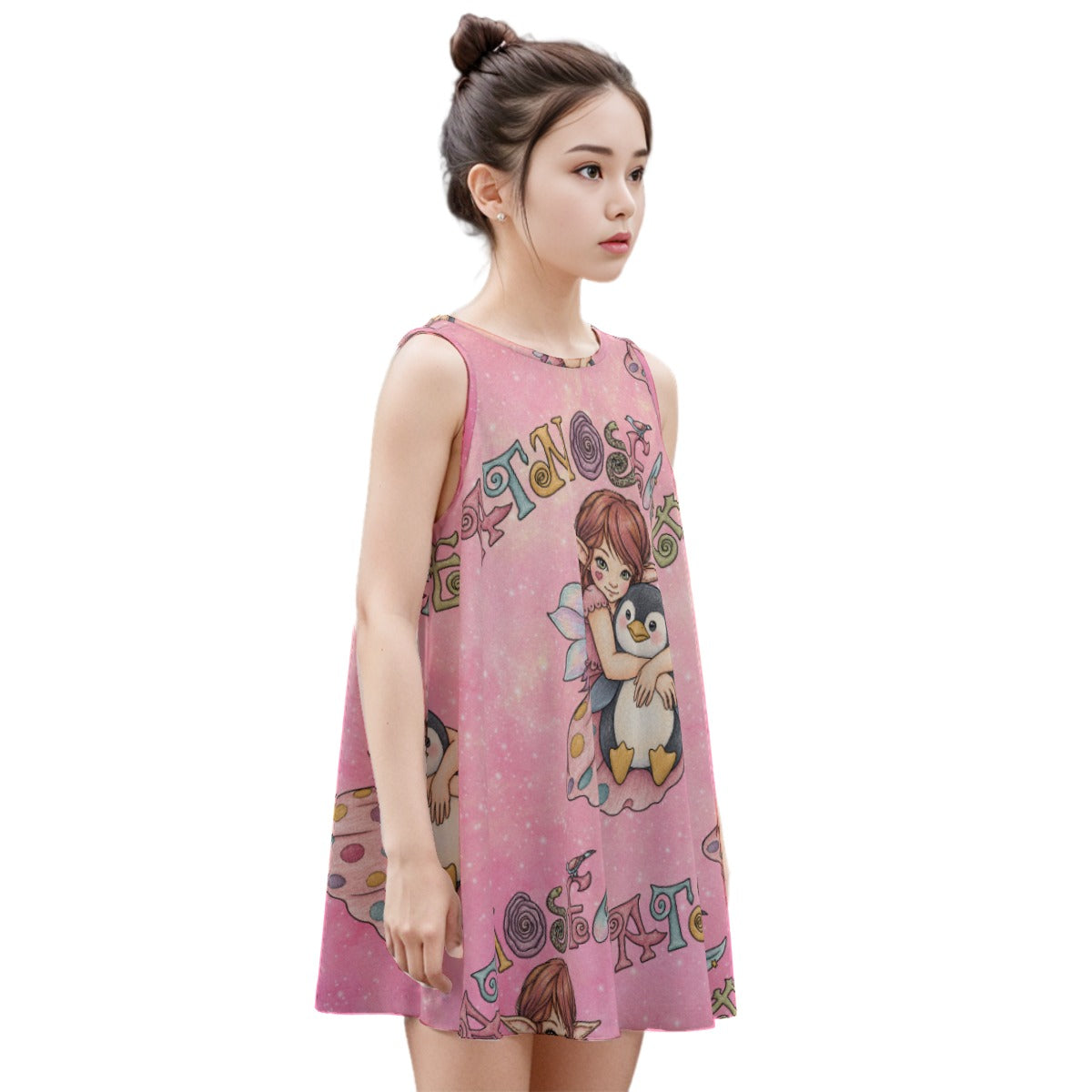 PENGUIN LOVE | Kid's Dress | Cotton