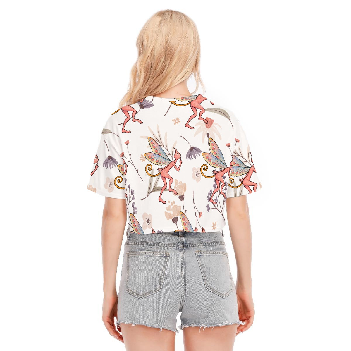 SPIRIT SPRITE | Women's Cropped T-shirt | Cotton