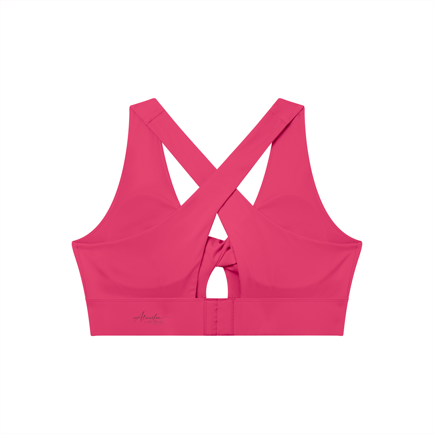 ATMOSFAE Twist Front V-Neck Sports Bra