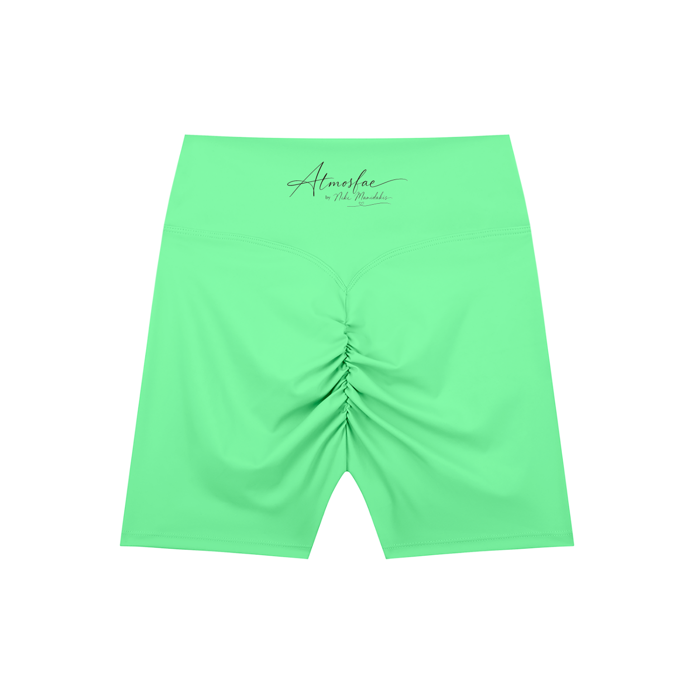 High-Waisted Blend Biker Shorts