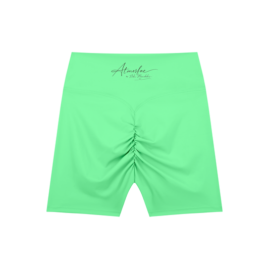 High-Waisted Blend Biker Shorts