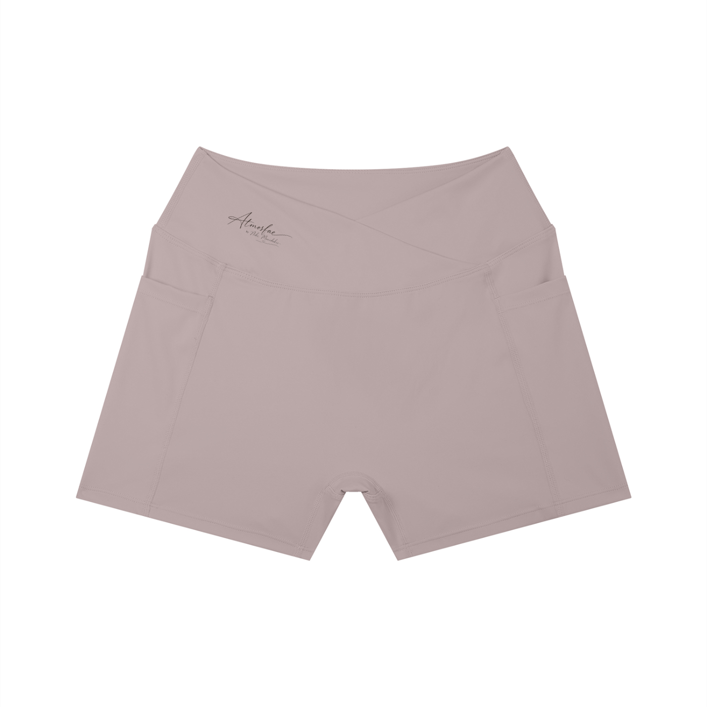 ATMOSFAE High Rise Pocket Yoga Shorts