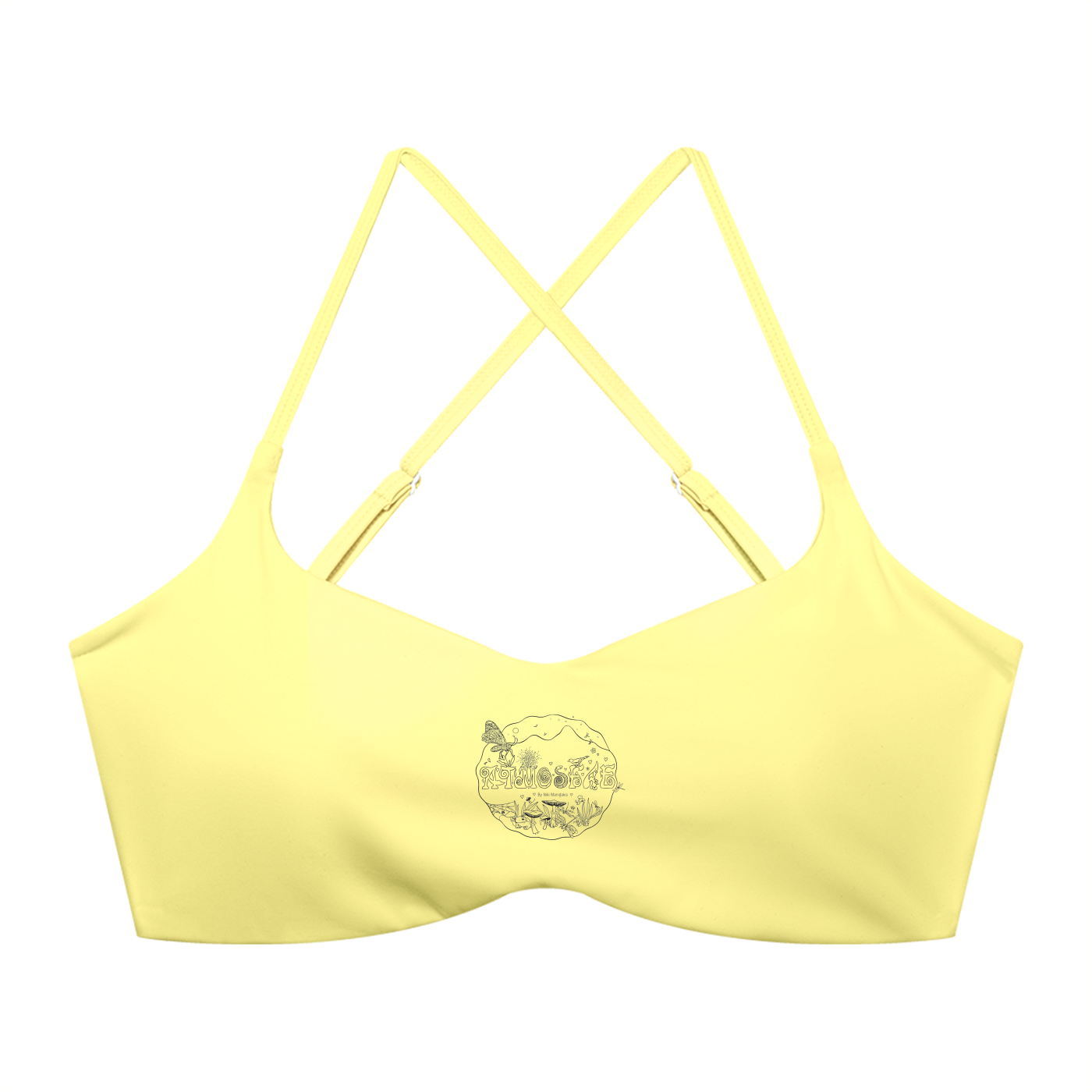 ATMOSFAE Cropped Sports Bra