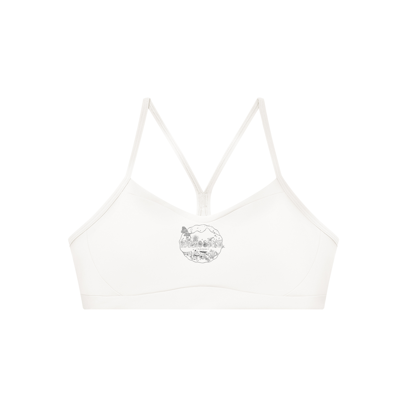 ATMOSFAE Tight Cropped Sports Bra