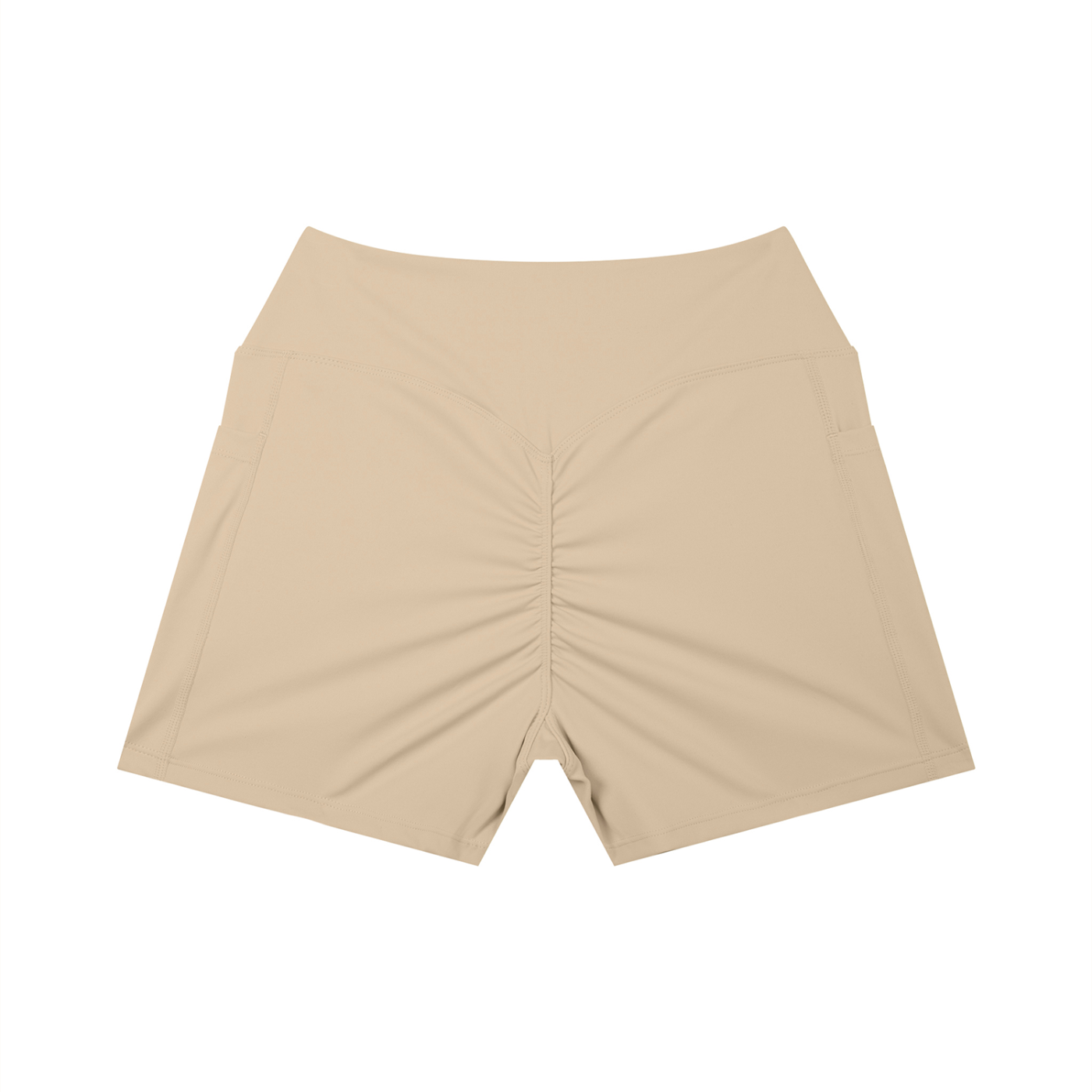 ATMOSFAE High Rise Pocket Yoga Shorts