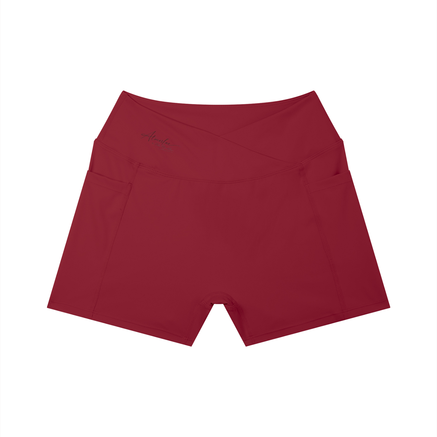 ATMOSFAE High Rise Pocket Yoga Shorts