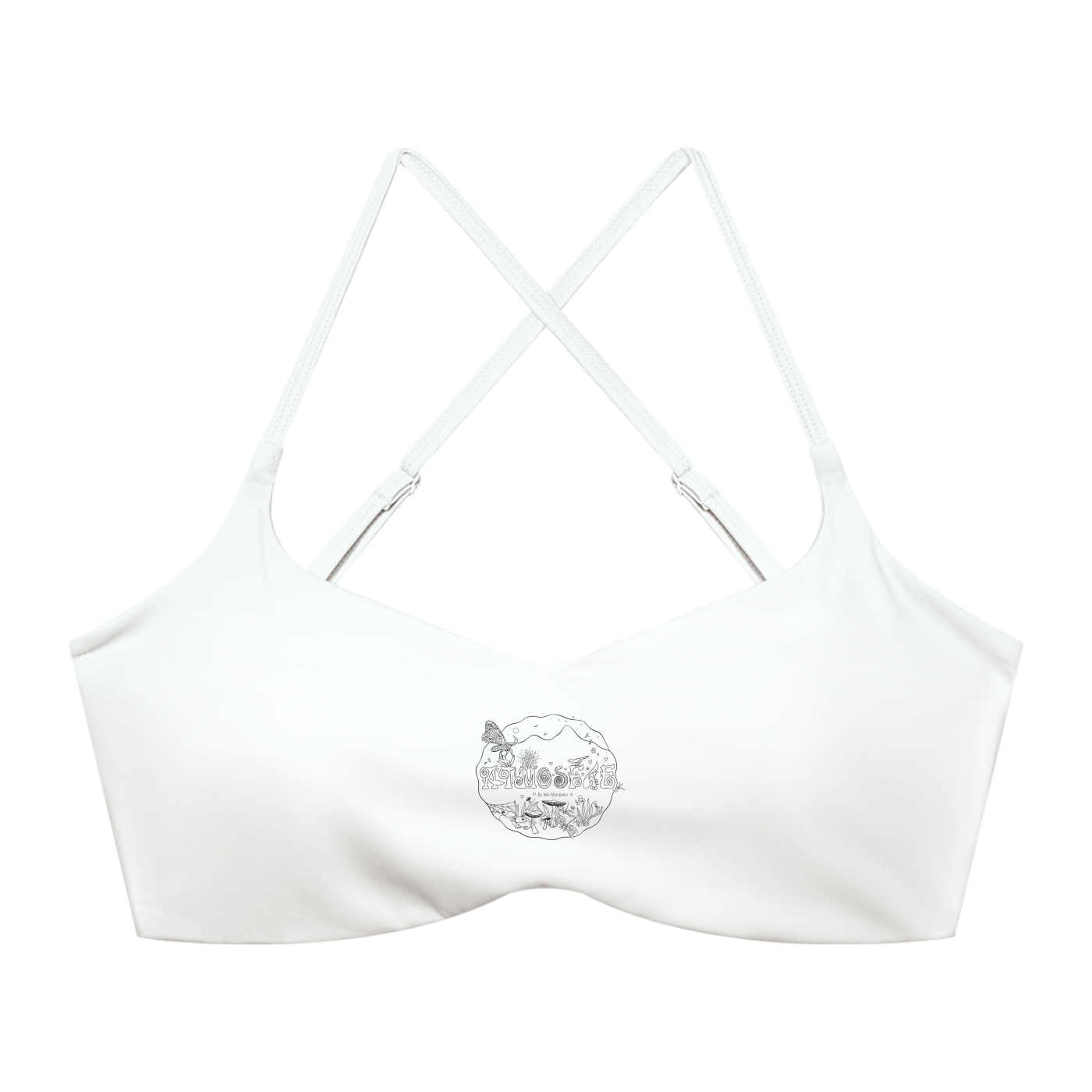 ATMOSFAE Cropped Sports Bra
