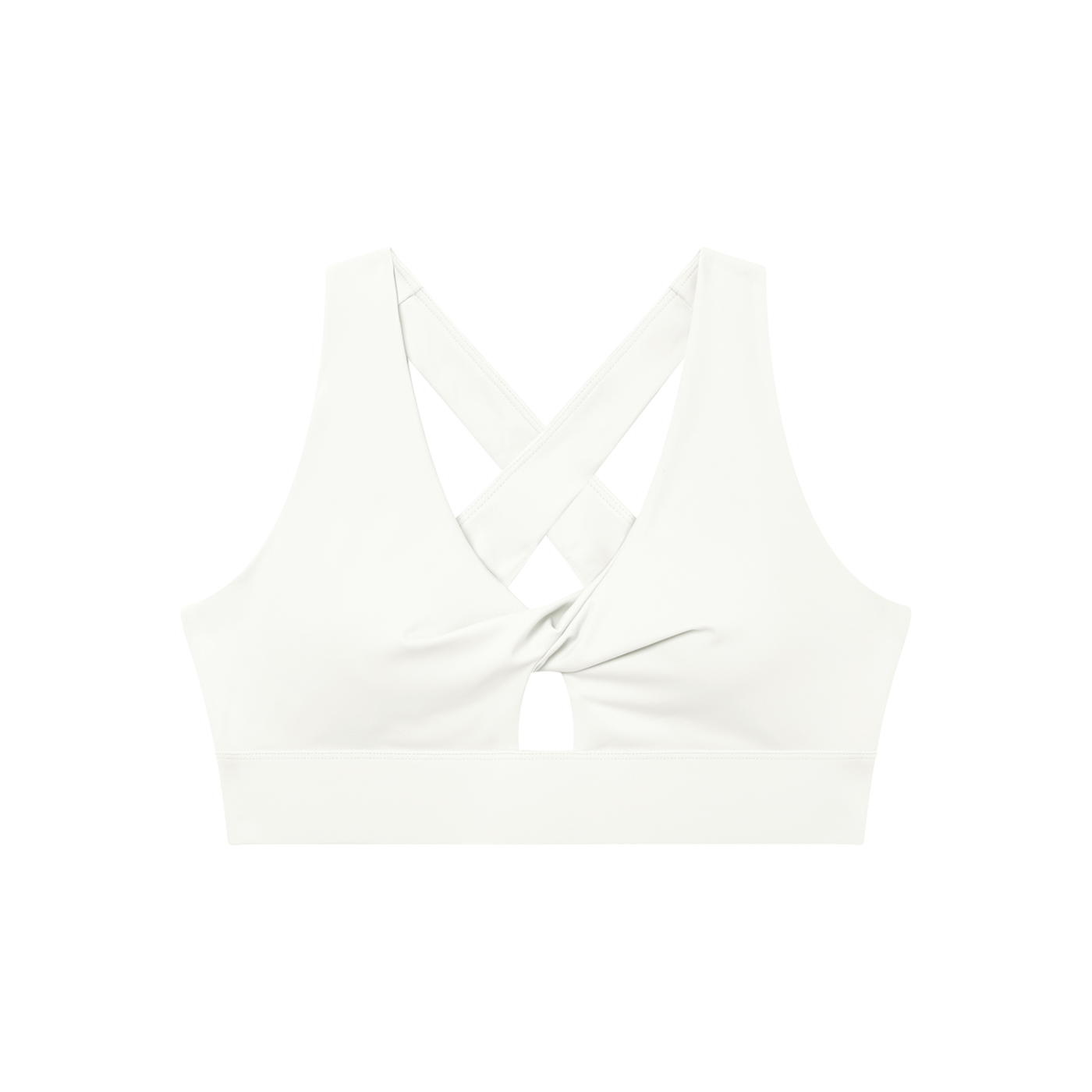 ATMOSFAE Twist Front V-Neck Sports Bra