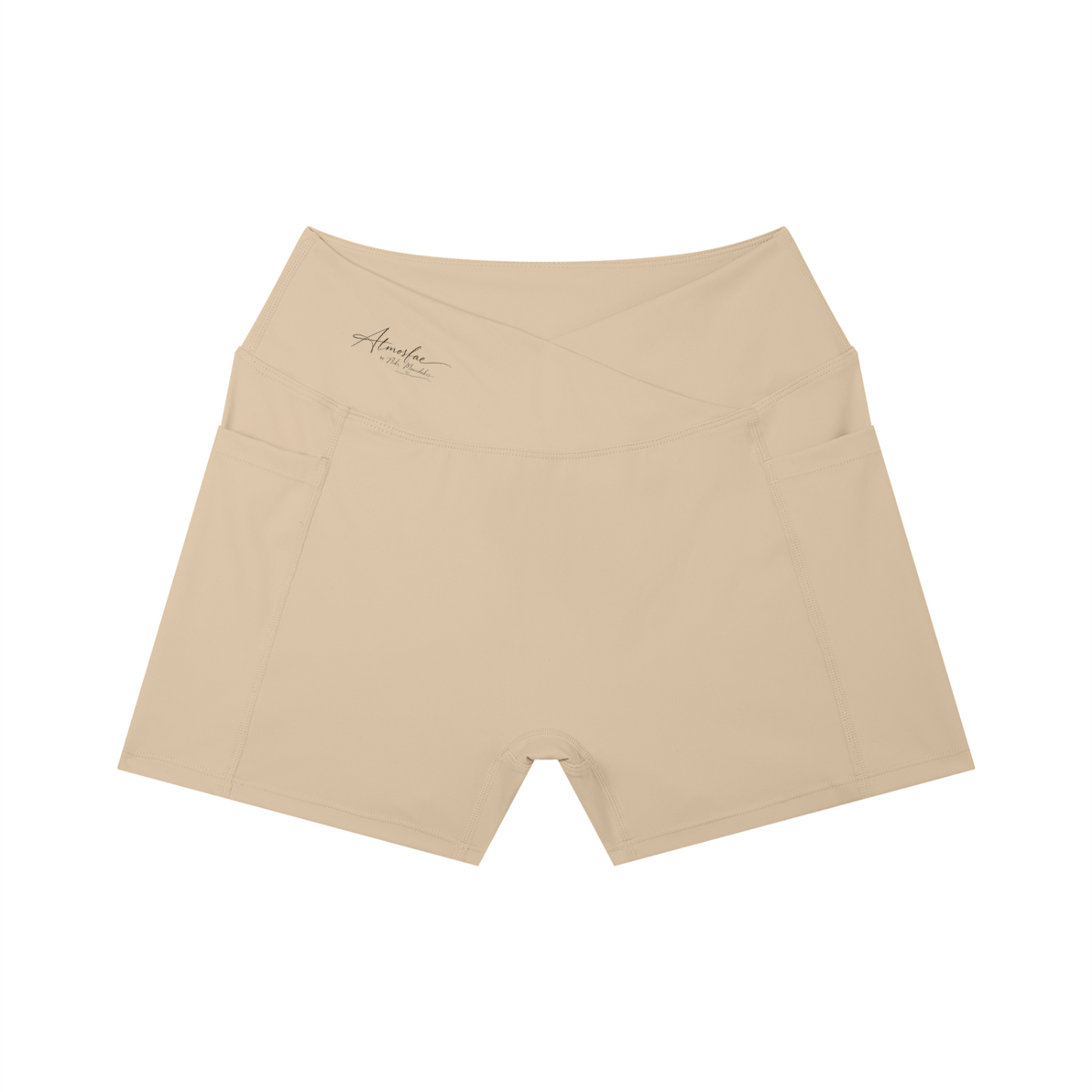 ATMOSFAE High Rise Pocket Yoga Shorts