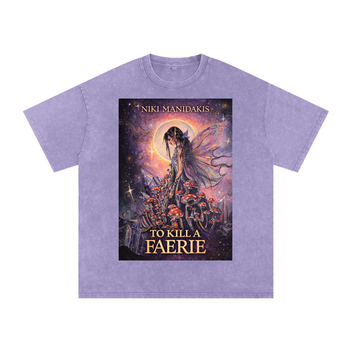 TKAF Snow Washed Oversized Cotton T-Shirt