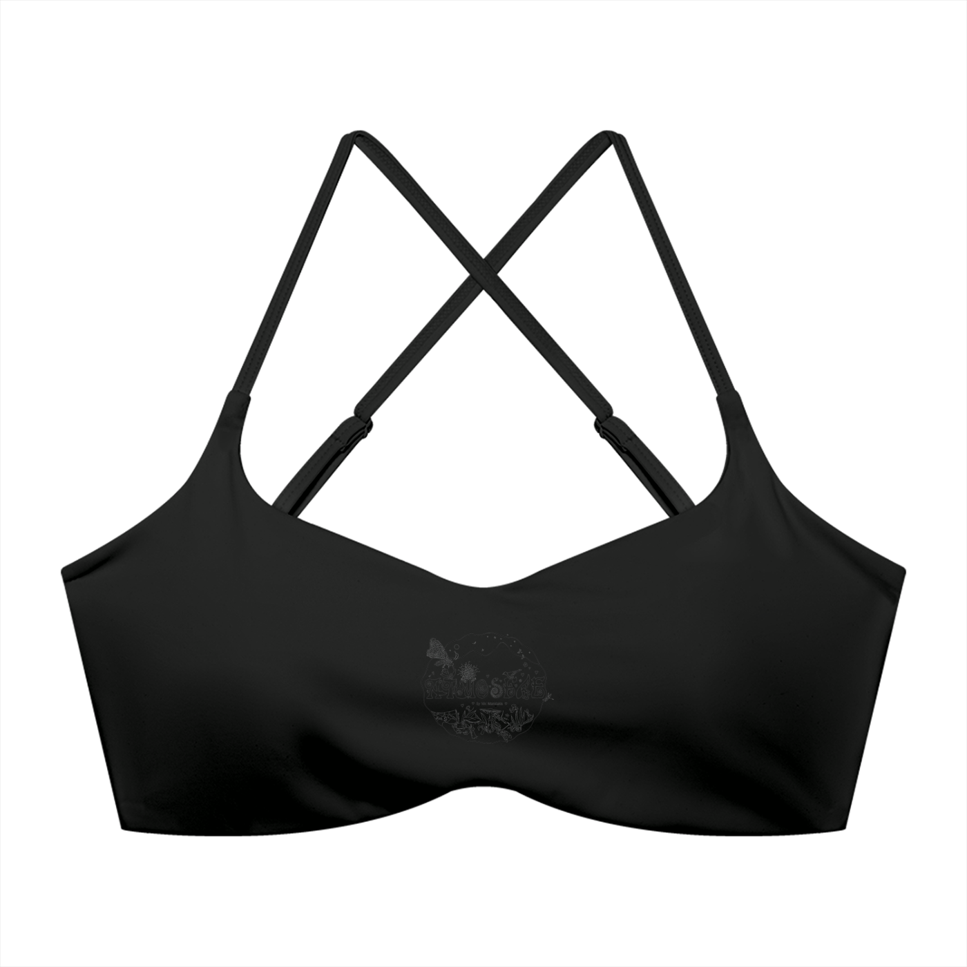 ATMOSFAE Cropped Sports Bra