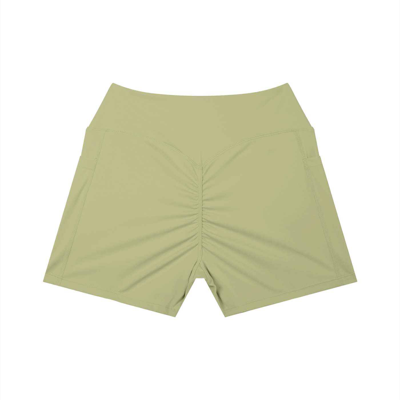 ATMOSFAE High Rise Pocket Yoga Shorts