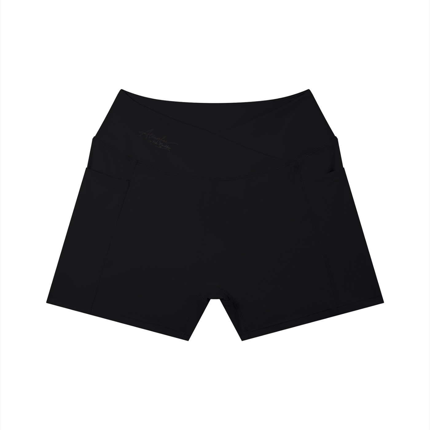 ATMOSFAE High Rise Pocket Yoga Shorts