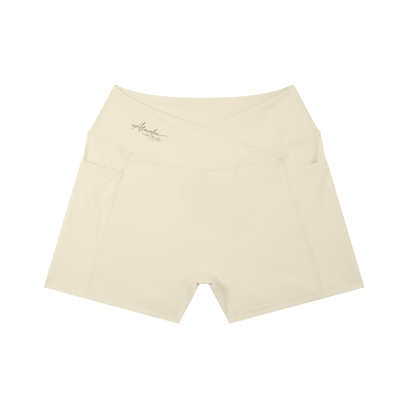 ATMOSFAE High Rise Pocket Yoga Shorts